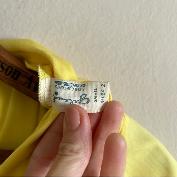 Vintage Yellow Housedress - Picture 7 of 7